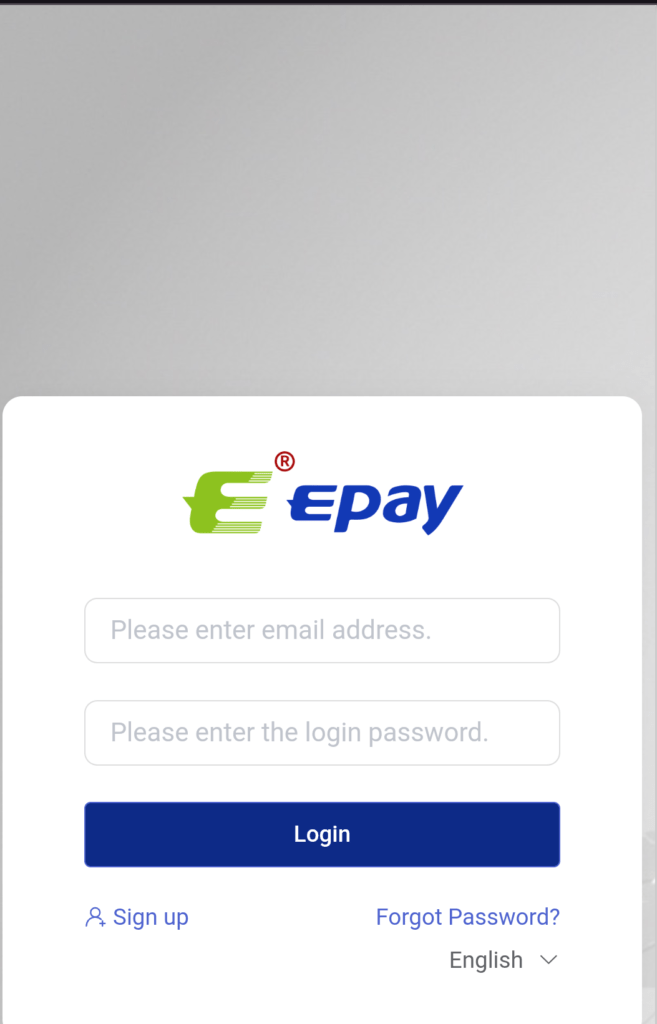 Epay login